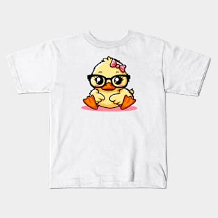 Cute Duck Kids T-Shirt